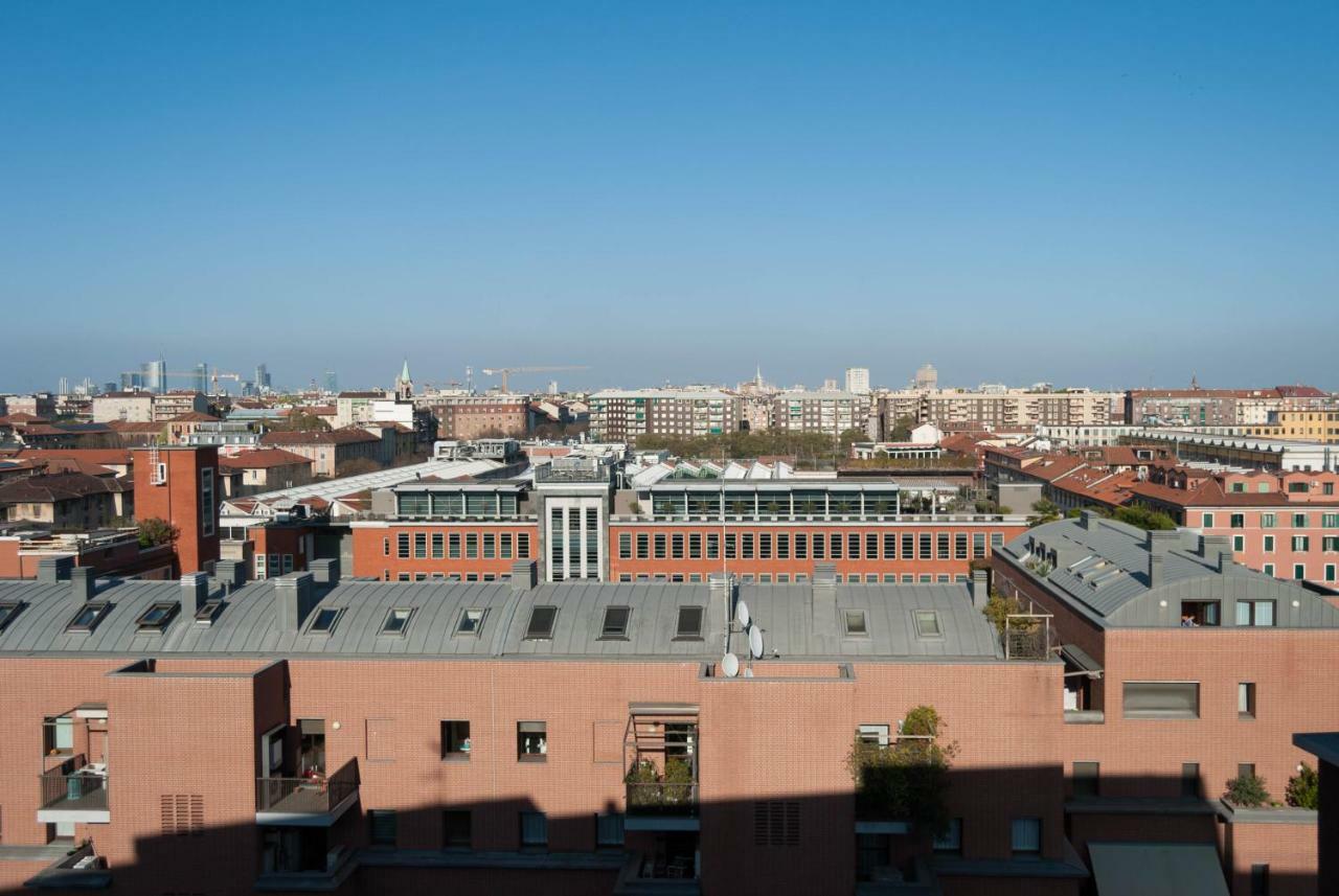 Exclusive Rooftop Apartment With Large Terrace In Solari/Tortona Milán Exterior foto